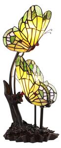 Dekoratívna tiffany lampa MOTÝLE