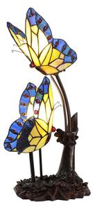 Tiffany vitráž lampa MOTÝLE