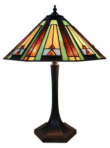 Stolová Tiffany vitrážová lampa Ø41*54