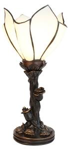 Nočná lampa Tiffany WHITE Ø18*32