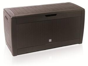 Prosperplast Záhradný box RATANO 119 cm - 310 L hnedý