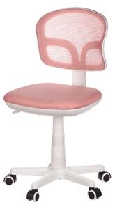 Autronic KA-C801 PINK Kancelárska stolička