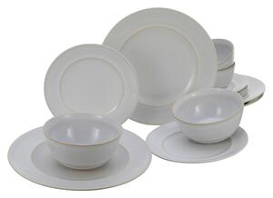 KOMBINOVANÝ SERVIS, 12-dielne, kamenina Creatable - Online Only bytové doplnky, Online Only
