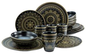 KOMBINOVANÝ SERVIS, 16-dielne, kamenina Creatable - Online Only bytové doplnky, Online Only