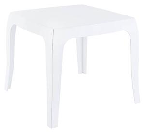 Stôl Queen ~ v43 x 50 x 50 cm - Biela