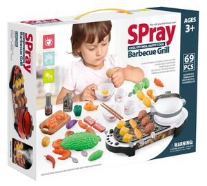 MULTISTORE Detský gril s príslušenstvom EcoToys