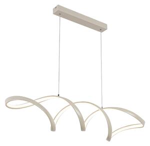 ZÁVESNÉ LED SVIETIDLO, 100/22/120 cm Novel - Interiérové svietidlá