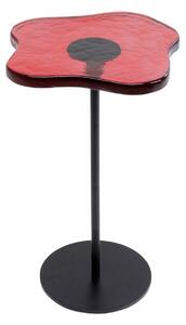 Lava príručný stolík červený Ø30 cm
