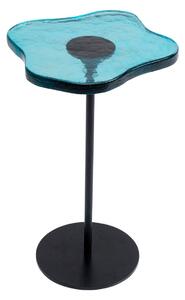 Lava príručný stolík modrý Ø30 cm