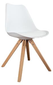 Jedálenská stolička NEW SCANIA - biela