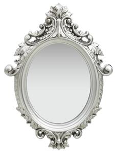 Nástenné zrkadlo v zámockom štýle 56x76 cm strieborné