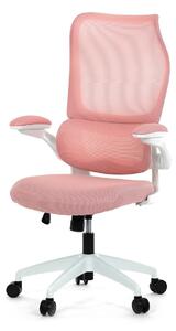 Autronic KA-C807 PINK Kancelárska stolička