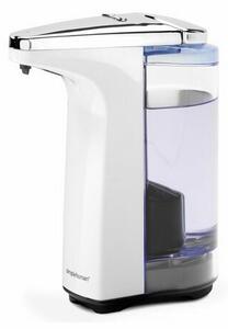 Simplehuman Bezdotykový dávkovač mydla Simplehuman - 237 ml, Biely plast , chróm