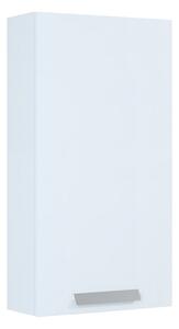 Tila ANA horná bočná skrinka 40 cm 40 x 12,6 x 80 cm biela lesklá