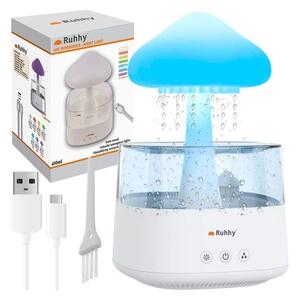 Bestent Zvlhčovač vzduchu LED lampa Dažďové kvapky
