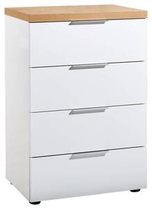 KOMODA, biela, farba duba, 60/89/43 cm Xora - Obývacie zostavy