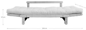 KARUP DESIGN Variabilná pohovka Beat – White/Light Grey 77 × 162 × 80 cm