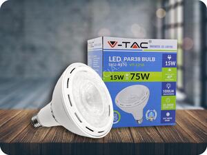 V-TAC E27 LED Žiarovka 12W, par30 Farba svetla: Studená biela