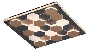 STROPNÉ LED SVIETIDLO, 55/55/7,5 cm Cinque - Interiérové svietidlá