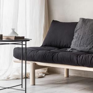 Šedá Pohovka Pace Daybed – Clear lacquered/Slate 77 × 200 × 75 cm KARUP DESIGN