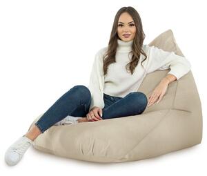 Sedací vak Bermudy Plyš Farba: Perlový