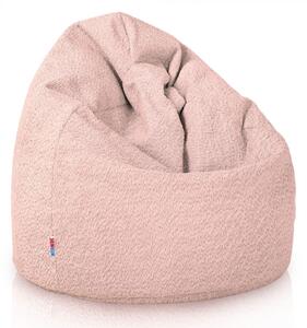 Sedací vak Bag Sako L Boucle Farba: Ružový