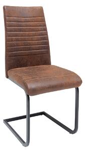 Jedálenská stolička BRACE - hnedá