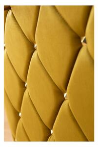 KARE DESIGN Bar Lady Rock – žltý 104 × 120 × 48 cm