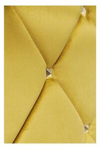 KARE DESIGN Bar Lady Rock – žltý 104 × 120 × 48 cm