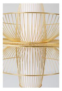 KARE DESIGN Stropné svetlo Cappello Opposto – zlatá 58,5 × 80 × 80 cm
