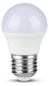 V-TAC E27 LED žiarovka 6,5W, 600lm, SAMSUNG chip, G45 Farba svetla: Denná biela