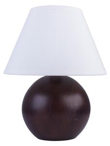 Hellux Moderná stolná lampa KULA E14 wenge 35820