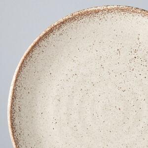 MADE IN JAPAN Plytký tanier Fade 24 cm pieskový 24 cm