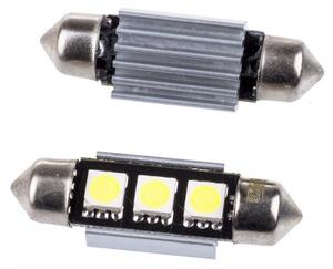 Einparts LED auto žiarovka C10W 39mm LED 3SMD 5050 CANBUS 8-16V balenie 2ks [EPL04]