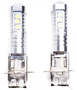 Einparts LED auto žiarovka H3 14 SMD 3030 nieCANBUS 9-16V 6000K balenia 2ks [EPL262]