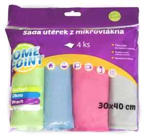 HP Sada utierok z mikrovlákna 30 x 40 cm, 4 ks