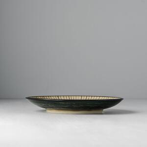 MADE IN JAPAN Sada 2 ks: Plytký tanier Dk Green 20 cm 20 cm