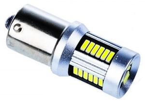 Einparts LED auto žiarovka P21W, 1156, 30 SMD4014, CANBUS, 24V 6000K, balenie 2ks [EPL144]