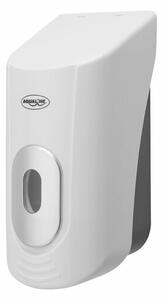 AQUALINE 1319-74 Emiko dávkovač tekutého mydla nástenný 400 ml, biela