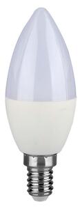 V-TAC E14 LED žiarovka 4,5W, 470lm, SAMSUNG chip, C37 Farba svetla: Denná biela