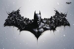 Umelecká tlač Batman Arkham Origins - Logo