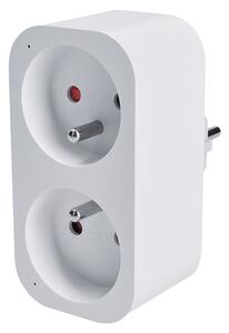 Solight WIFI dvojzásuvka s meraním spotreby Smart LIfe/TUYA max 2300W/10A [DTY02WIFI]