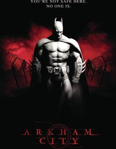Umelecká tlač Batman Arkham City, (26.7 x 40 cm)