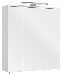 ZRKADLOVÁ SKRINKA, biela, 65/72/20 cm Xora - Kúpeľňové skrinky