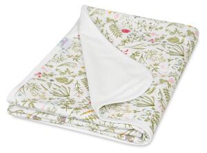 Babymatex Bavlnená obojstranná deka INES 75x100 cm - Lúčne kvety