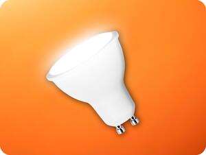 V-TAC GU10 LED žiarovka 10W, 1000lm, 100° Farba svetla: Teplá biela