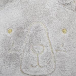 Atmosphera for Kids Detský vankúš medveď falošná kožušina 40 x 40 cm