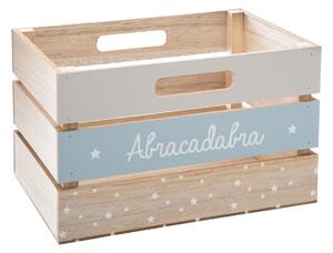 Atmosphera for Kids Drevený box na hračky Abracadabra 20x29x18 cm