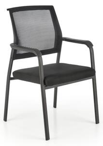 Kancelárska stolička BIRGEN, 58x90x60, čierna