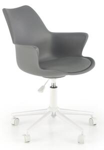 Kancelárska stolička SALY, 62x80-92x64, sivá